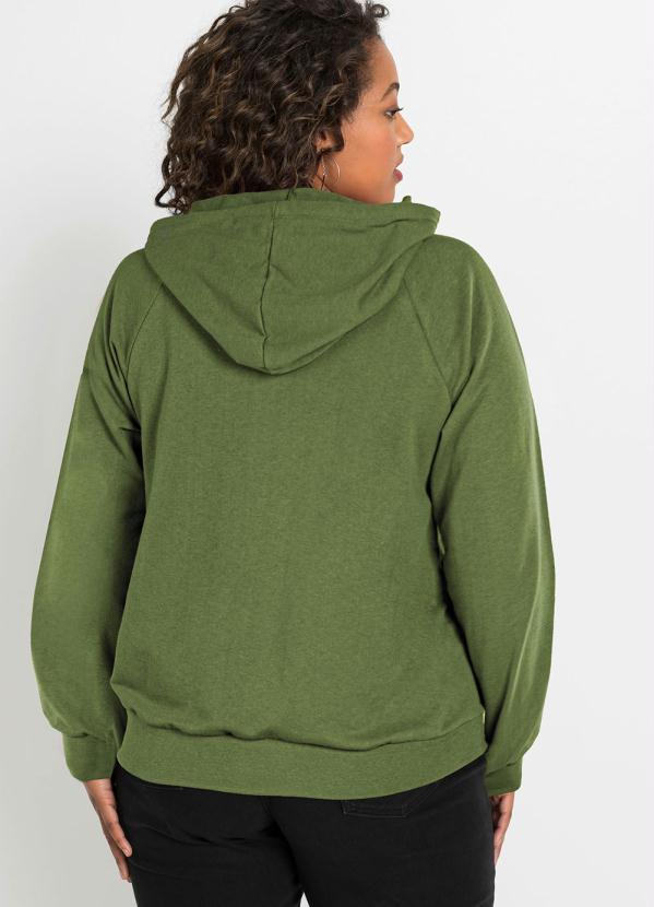 Outlet - Casaco com Capuz Verde 5