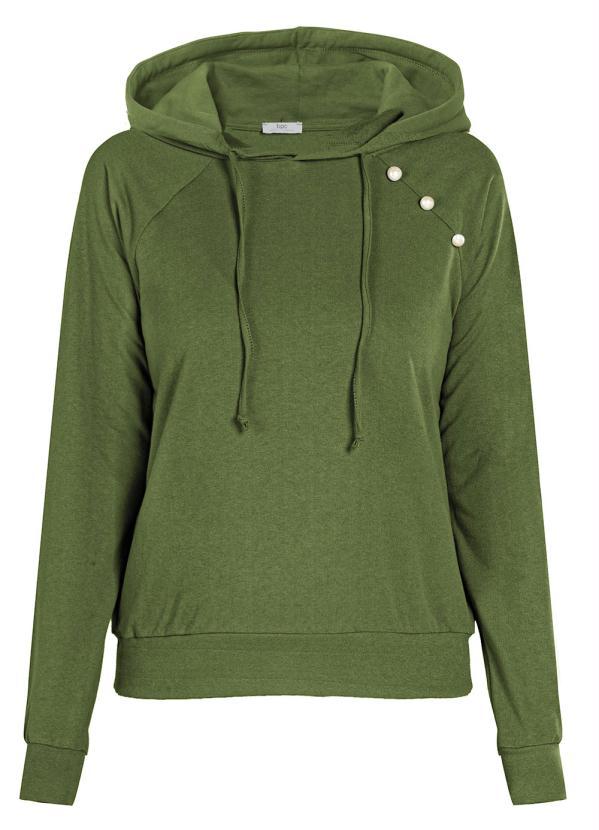 Outlet - Casaco com Capuz Verde 7