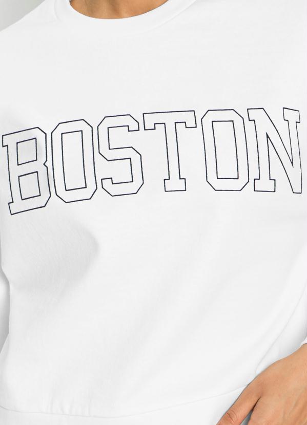 bonprix - Casaco Decote Redondo Branco 3