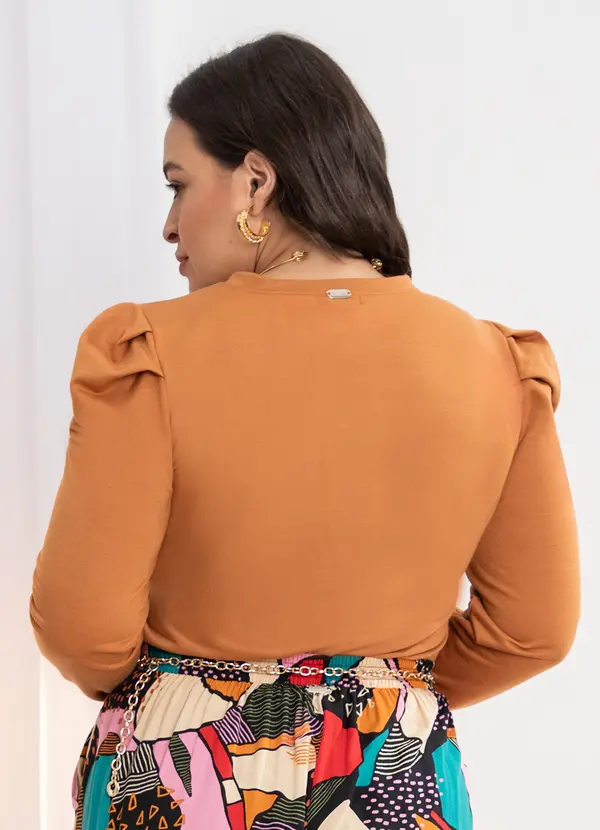 Quintess - Casaco Ferrugem em Moletinho 7