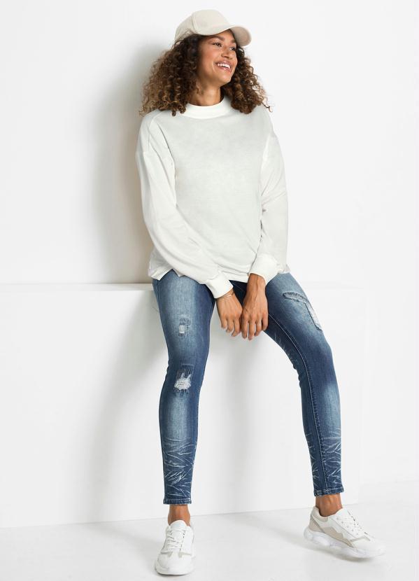 Queima Estoque - Casaco Manga Longa Off White 6