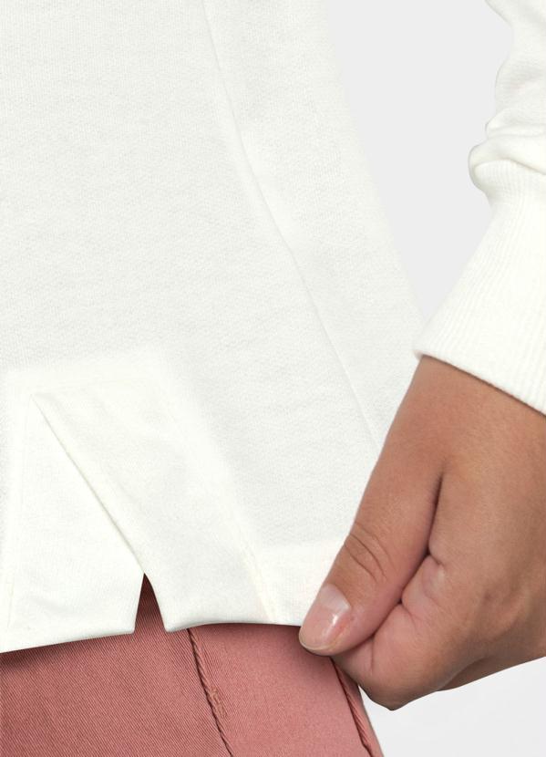 Queima Estoque - Casaco Manga Longa Off White 3