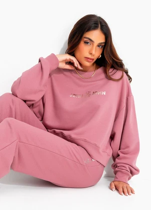 John John - Casaco Shine Rose Jj Rosa - JOHN JOHN