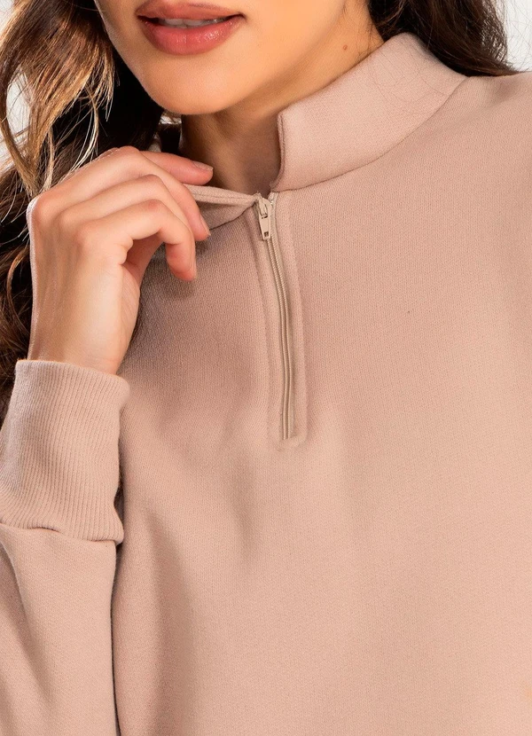 Meu Jeans - Cropped Moletom Gola Alta Terra 4