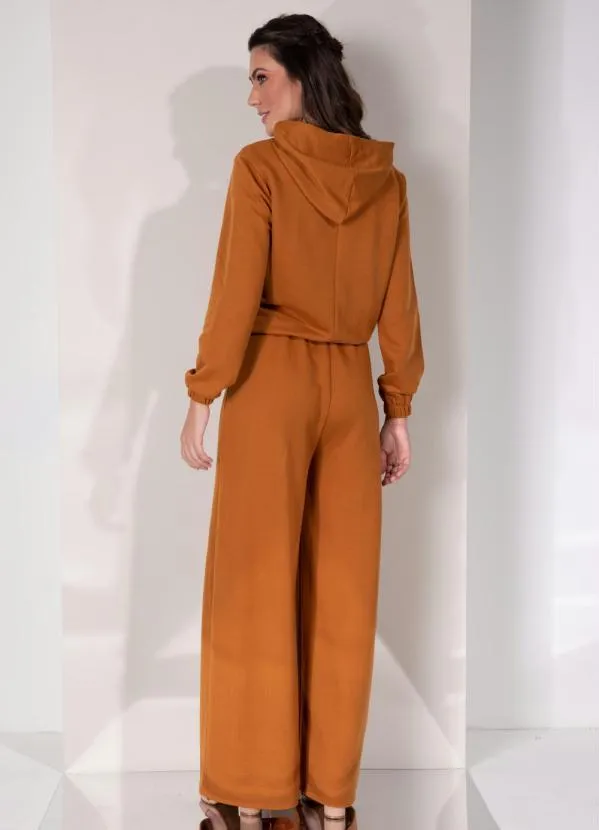 Queima Estoque - Moletom Caramelo com Bolso Canguru 4