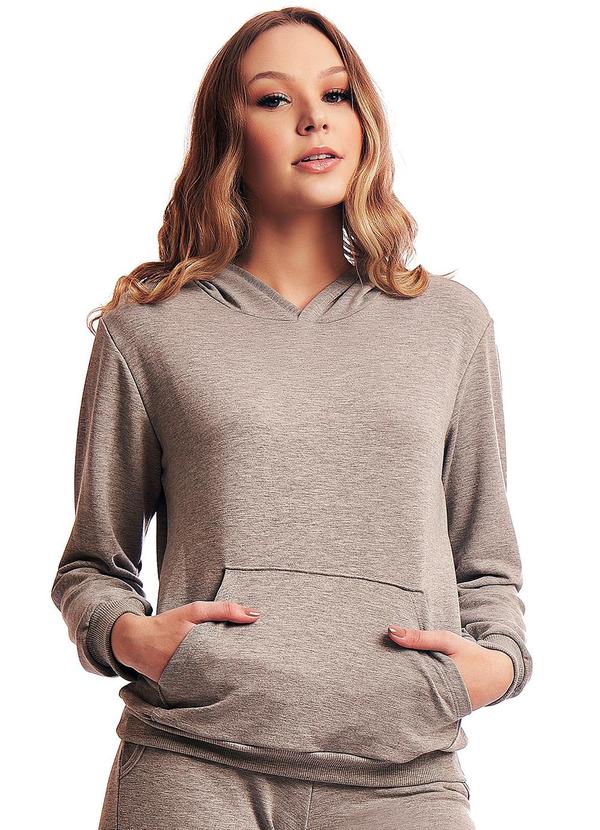 E-blossom - Moletom Virginia Cinza 3