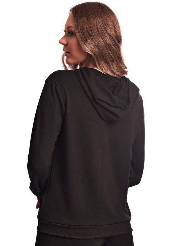 E-blossom - Moletom Virginia Preto 2