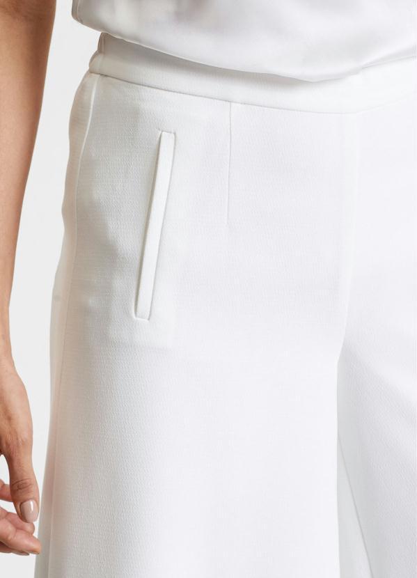 bonprix - Calça Alfaitaria Pantalona Branca 3