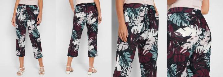 Cala com Bolso Folhagem Roxo