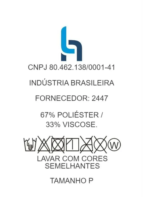 Moda Pop - Calça com Nervuras Eelástico na Cintura Preta 4