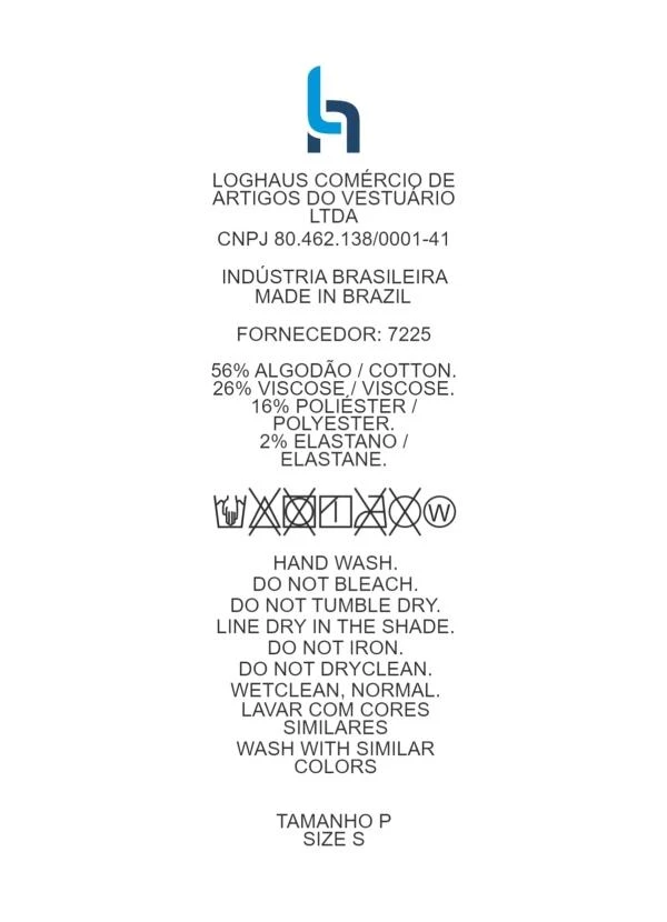 Quintess - Calça Listrado Preto e Branco em Malha Texturiza 17