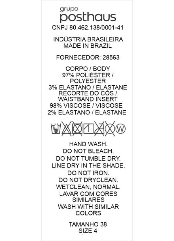 Quintess - Calça Off White em Crepe Plano 11