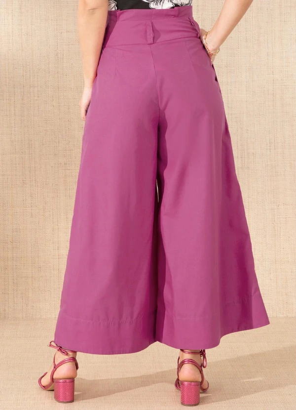 Quintess - Calça Pink com Bolsos e Pregas 5