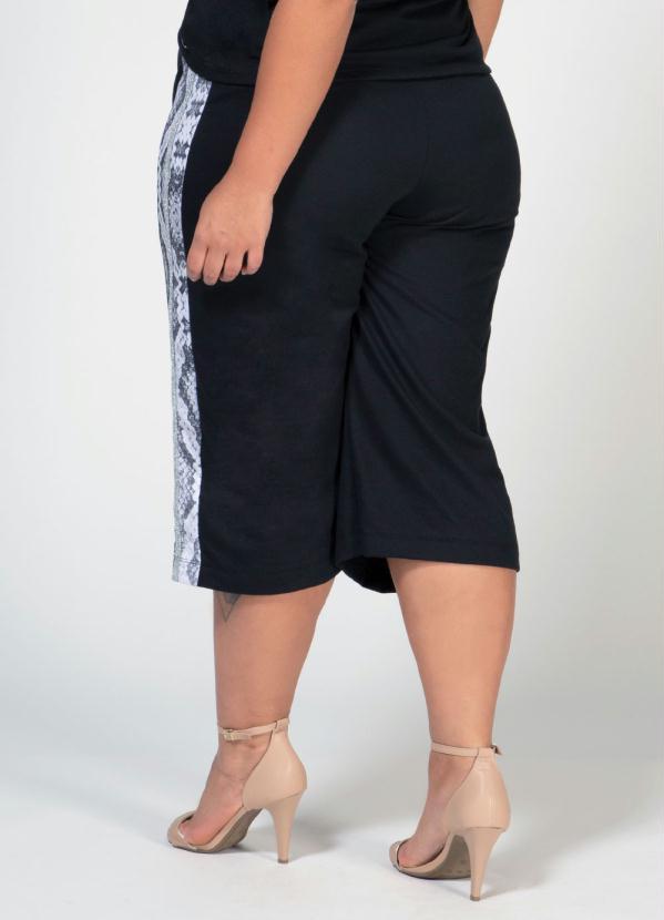 Quintess - Calça Preta Cobra 8