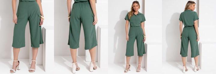 Cala Verde com Bolso Cargo