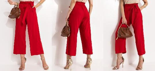 Cala Vermelha em Viscose Slub Prime