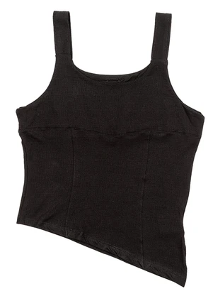 Soft Bonni - Blusa Assimetrica Teen Feminino Preto - SOFT BONNI