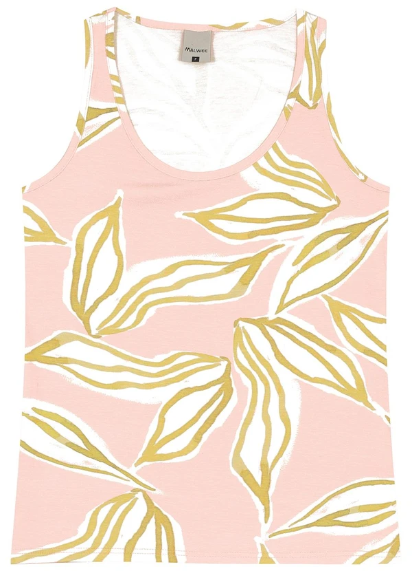 Malwee - Blusa Básica Botânica Rosa Claro 3
