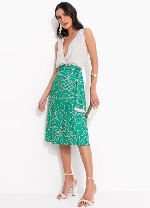 Quintess - Blusa Bege em Malha Texturizada 5