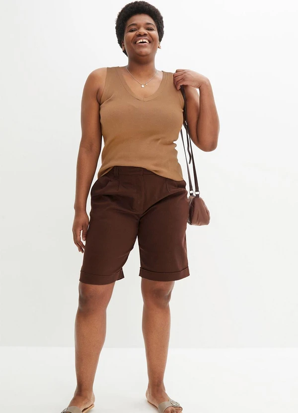 bonprix - Blusa Bege em Tricô 9