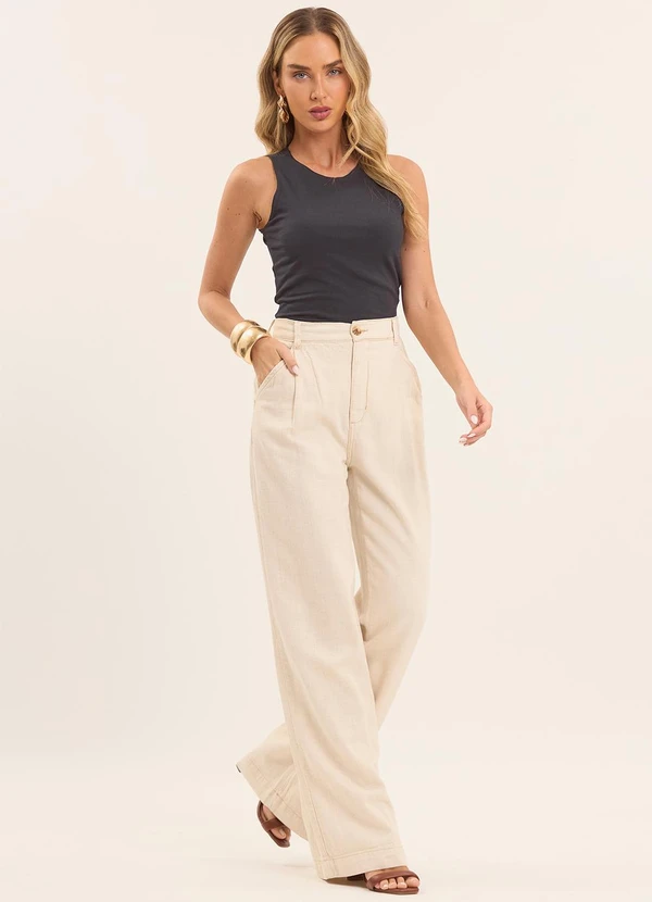 Doce Trama - Blusa Boho Canelada Preto 3