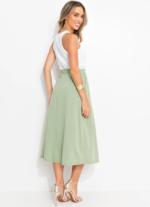 Bimini - Blusa Branco em Malha Anarruga 4