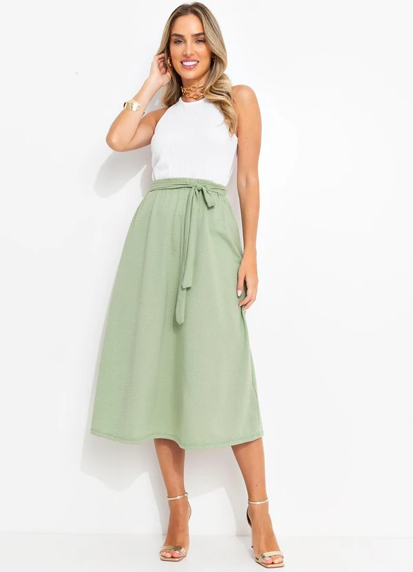 Bimini - Blusa Branco em Malha Anarruga 5