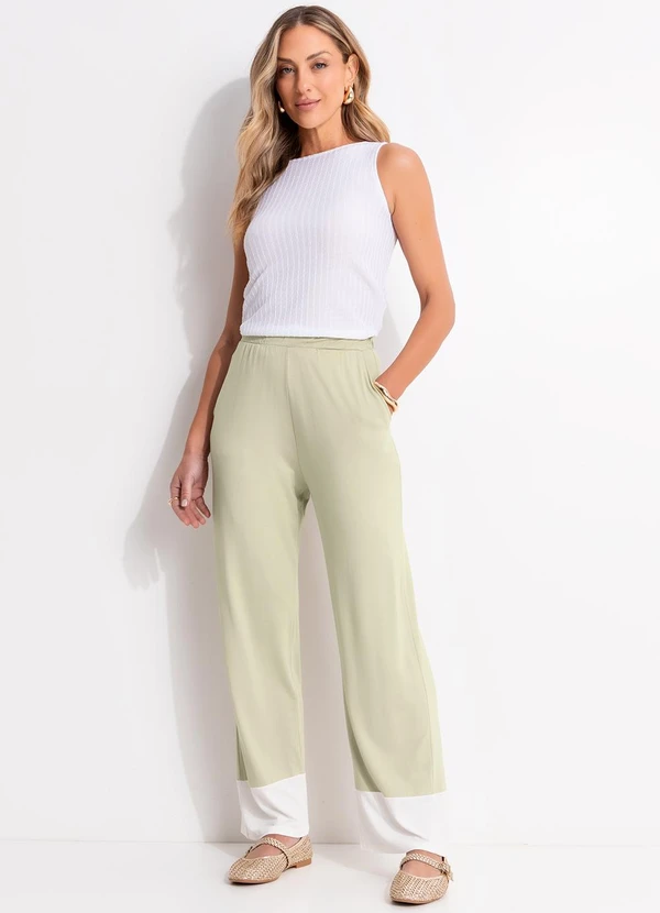 Quintess - Blusa Branco em Malha Canelada Texturizada 8