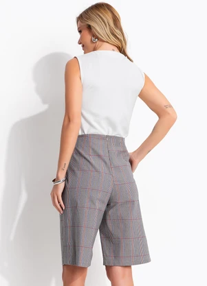 Quintess - Blusa Branco em Malha Crepe - QUINTESS