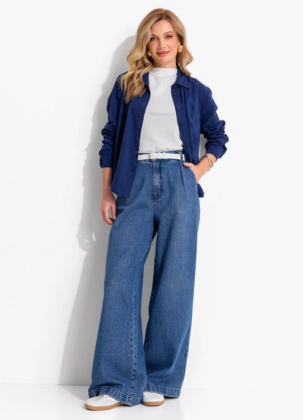 Quintess - Blusa Branco em Malha Crepe 16