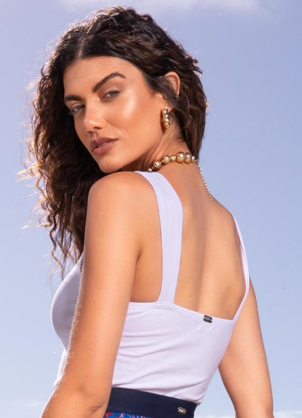 Quintess - Blusa Branco em Malha 2