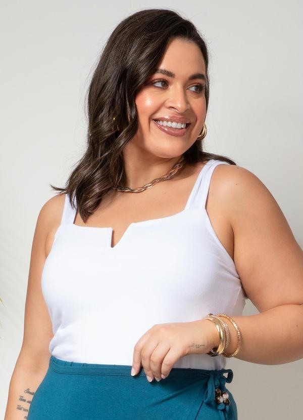 Quintess - Blusa Branco em Malha 6