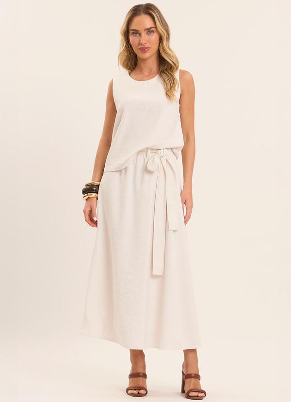 Doce Trama - Blusa Brisa em Linho Branco 3