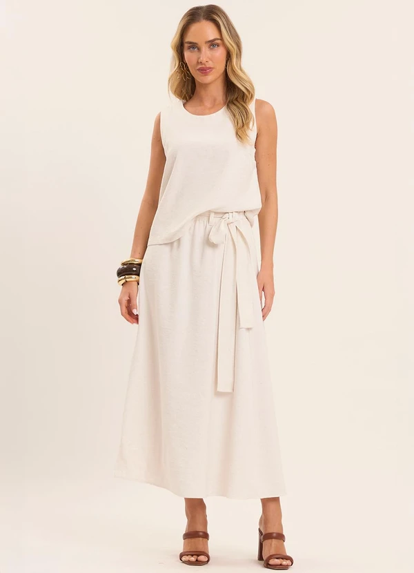 Doce Trama - Blusa Brisa em Linho Branco 3