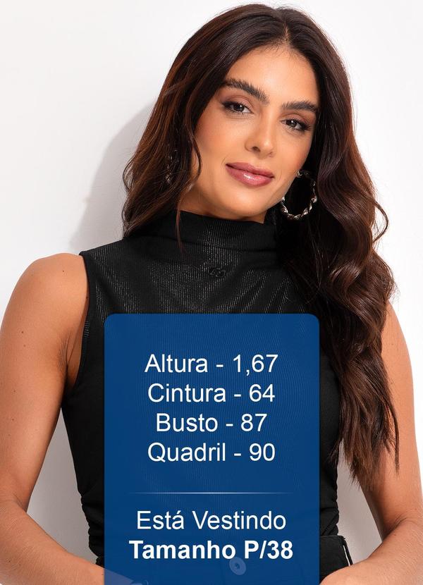 Colcci - Blusa Canelada Preto 5