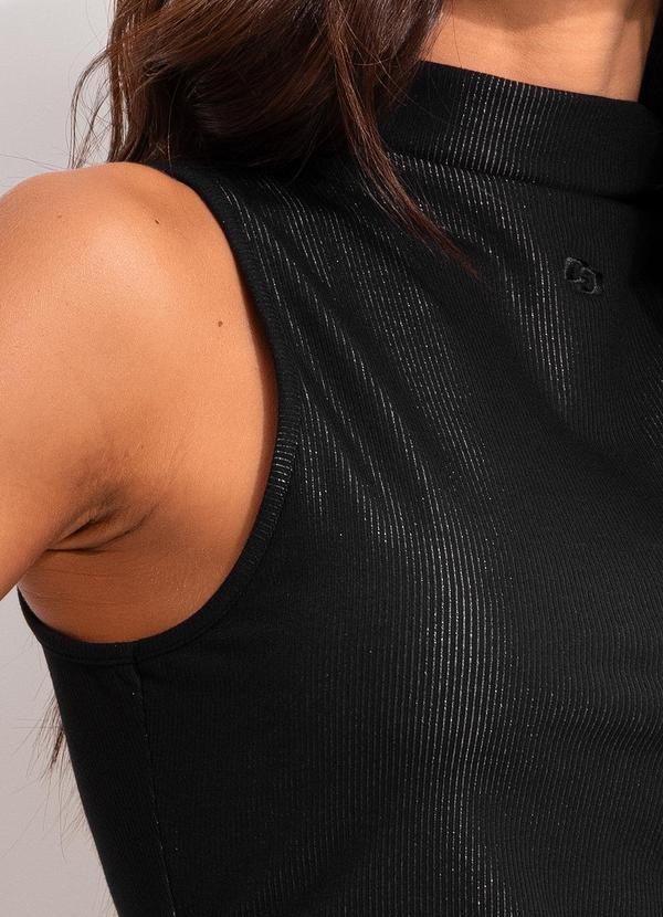 Colcci - Blusa Canelada Preto 6