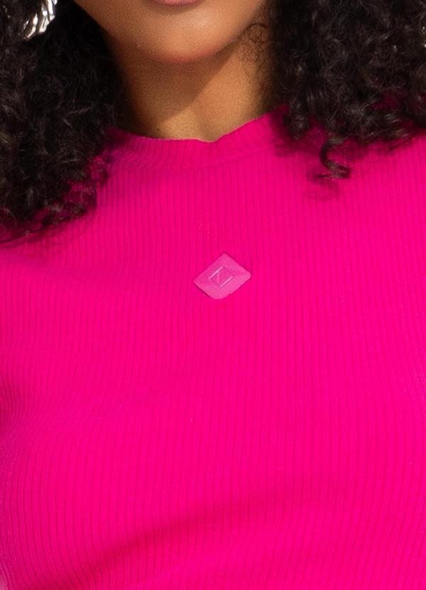 Forum - Blusa Canelada Rosa 2