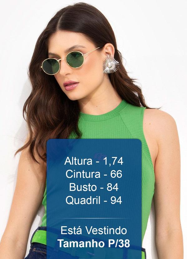 Colcci - Blusa Canelada Verde 6