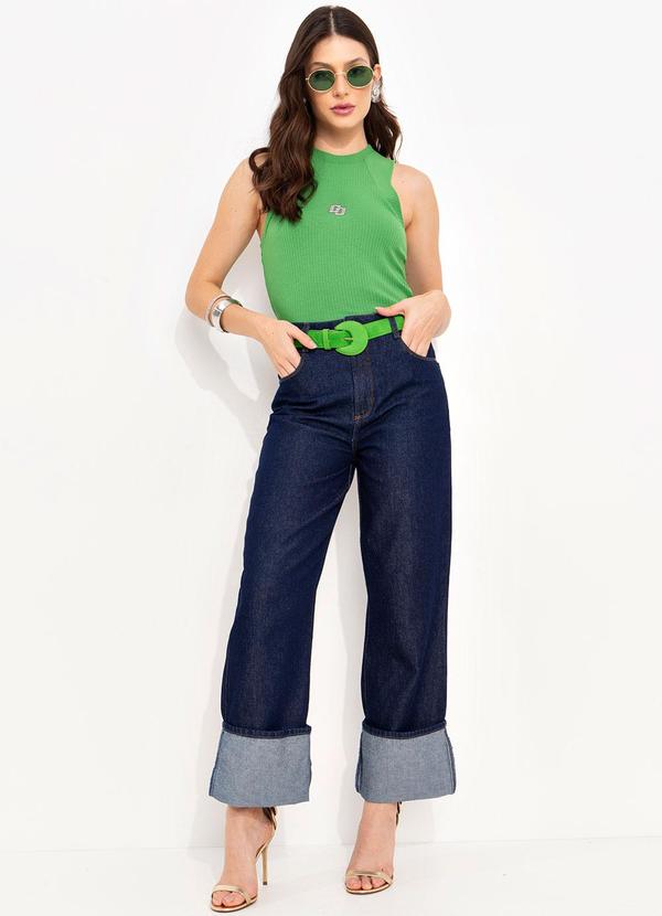 Colcci - Blusa Canelada Verde 7