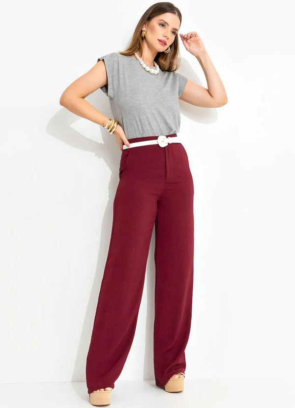 Quintess - Blusa Cinza em Malha Texturizada 3