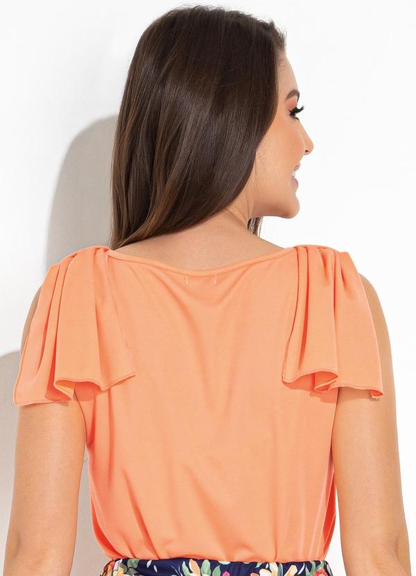 Rosalie - Blusa Coral em Malha 2