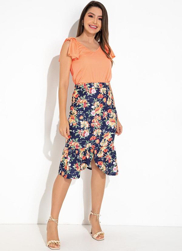 Rosalie - Blusa Coral em Malha 3