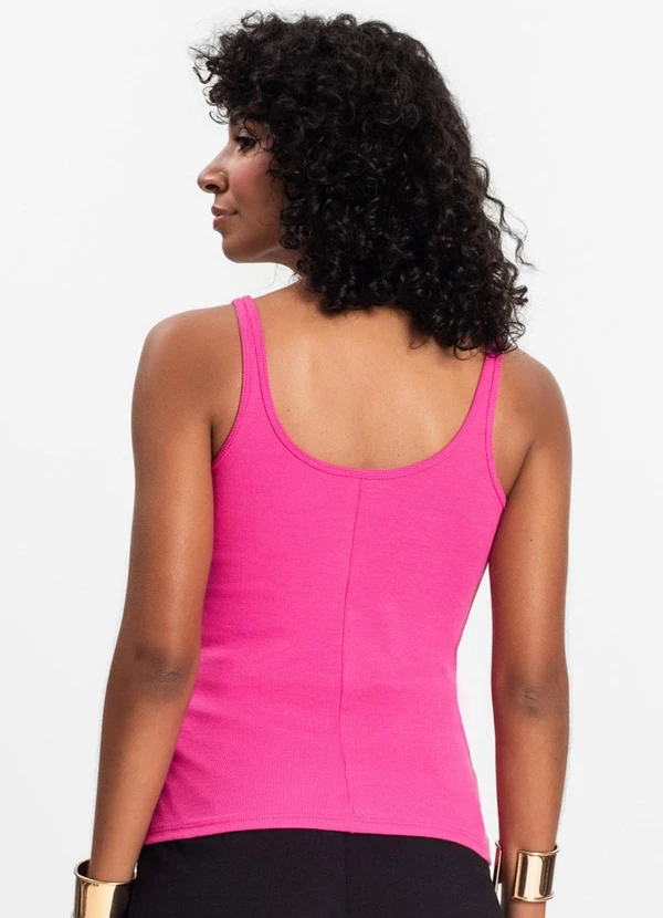 Rovitex - Blusa de Alca Básica Feminina Rosa 2