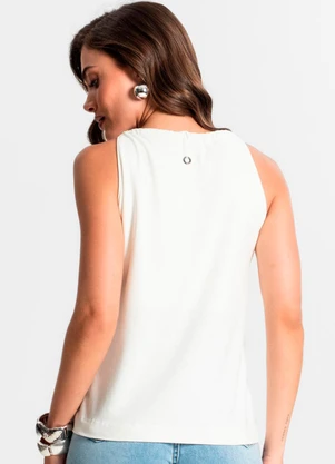 Endless - Blusa de Alça Feminina Bege - ENDLESS