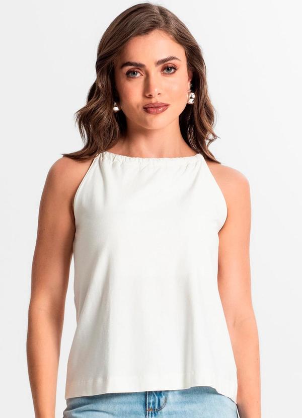 Endless - Blusa de Alça Feminina Bege
