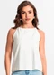 Endless - Blusa de Alça Feminina Bege - variação: Bege