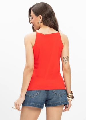 Endless - Blusa de Alça Feminina Laranja - ENDLESS