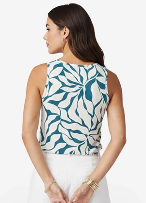 Infinita Cor - Blusa de Alca Verde - INFINITA COR