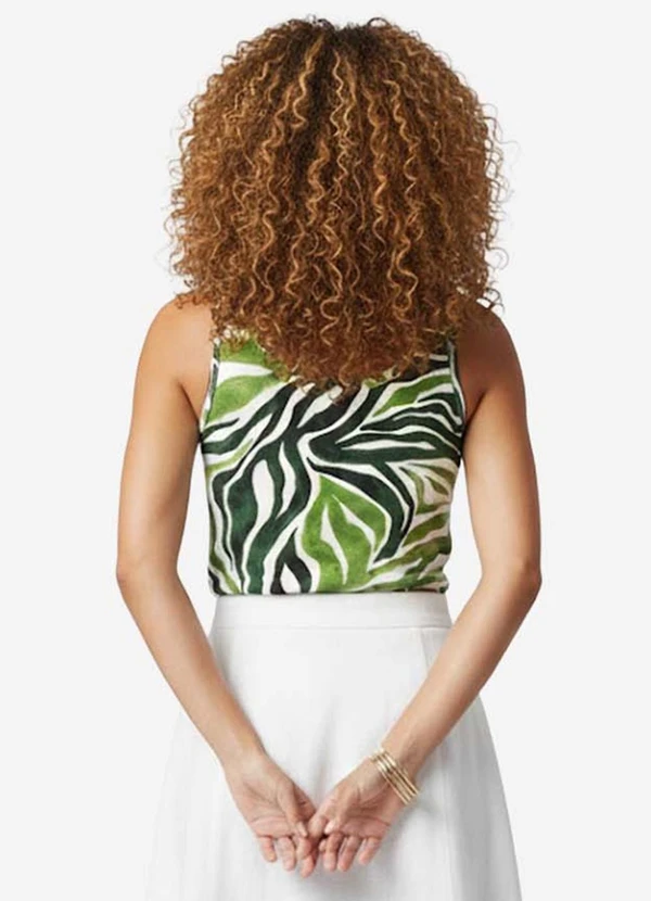 Infinita Cor - Blusa de Alca Verde 2