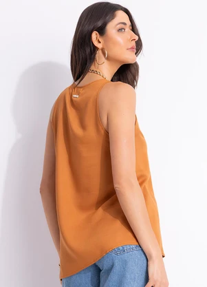 Colcci - Blusa em Viscose Bege - COLCCI